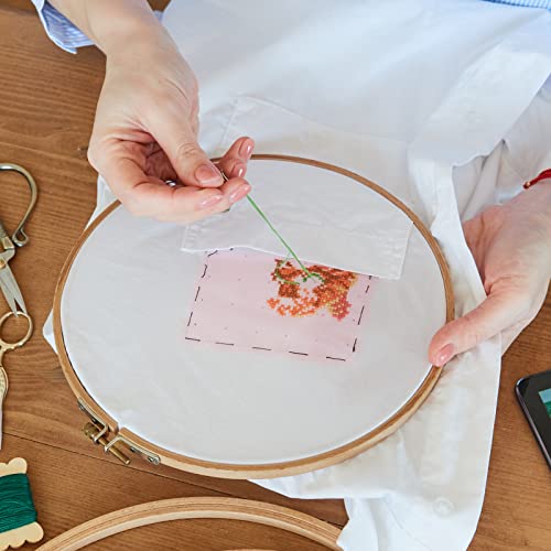Caydo 12 Pieces 9 Inch Embroidery Hoops Bulk, Adjustable Cross Stitch Hoop - style: 9 Inch