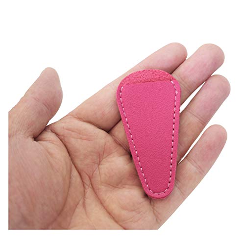 6 Pieces Scissors Cover Safety Synthetic Leather Sheath Protector - color: Multicolors
