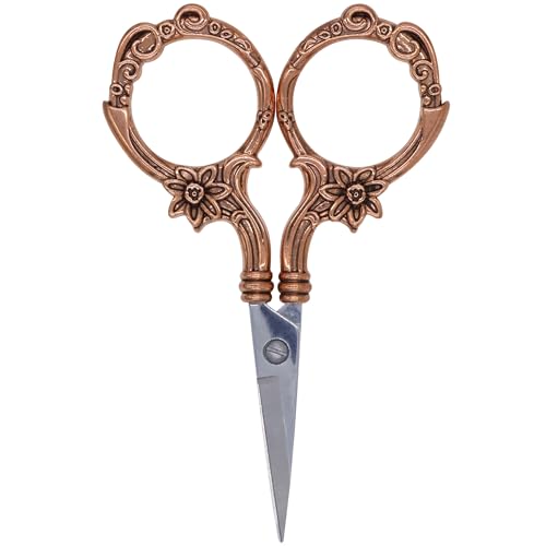 JubileeYarn Blooming Embroidery Scissors - Copper - 1 Scissor - color: Blooming - Copper, size: 1 Scissor