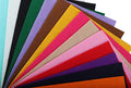 YYCRAFT Craft Soft Felt Sheets 9 Inch X 12 Inch - 15 Pcs Pack, 15 Colors - color: 15 Colors