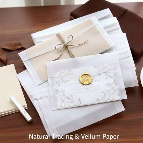 Swtreeee Tracing Paper Pack – 9x12/8.5 * 11 Inches,60/110gsm, 50 SheetsTransparent Paper for Drawing, Sewing and Architectural Drafting Trace Paper - size: 8.5*11in-50sheets-110gsm-Thick