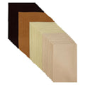 Jtnohx Soft Felt Sheets Felt Fabric for Crafts 4 Colors 40Pcs Brown Series - color: Brown Series