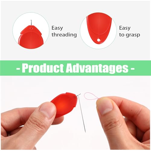 10 PCS Needle Threaders Needle Threader Tool for Hand Sewing Embroidery Simple Needles Threaders Tool for Needles Work, Sewing Machine, Embroidery