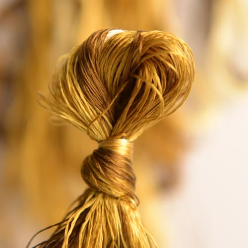 100% Mulberry Silk Embroidery Thread 8 Colors 110m Each (21) - color: 21
