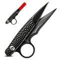 Embroidery Scissors, 4.7 Inch Vintage Sewing Scissors with Cover, Black