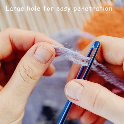 10Pcs Yarn Needles - Bent Tapestry Needles for Crochet, Wool & Weaving