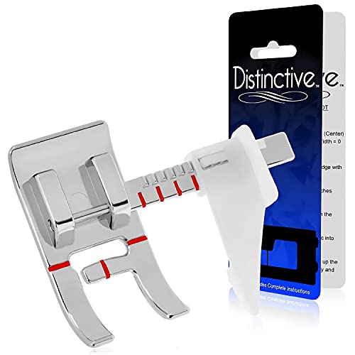 Distinctive Adjustable Guide Sewing Machine Presser Foot - size: Adjustable Guide Foot