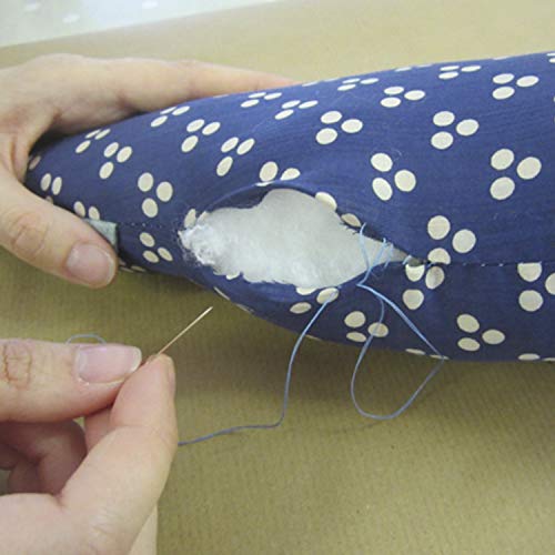 20 pcs. Large Eye Hand Sewing Needles - 1.5 inch Long in Needle Storage Tube with Needle Threader