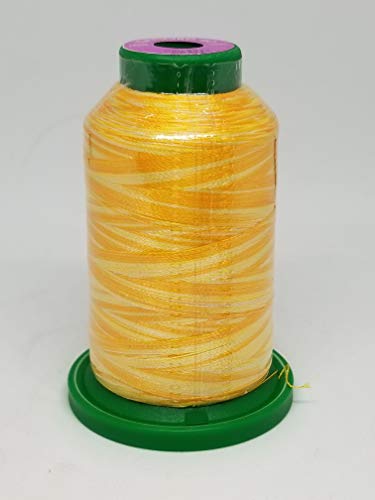 Isacord Embroidery Thread Variegated (9925 Saffron)