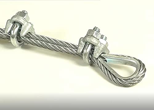Wire Rope Thimble, for Wire Rope Dia. 3/16 in, Carbon Steel,(3/16" 50PCS) - size: 3/16“
