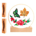 Embroidery Hoop Display Stand 3Pack Suitable Embroidery Hoop Frame,Cross Stitch Stand Base Embroidery Display Stand Display Cross Stitch Hoop Frame Stand (Suitable 7-9.6IN Frame)