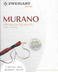 Wizardi Murano 32 Count Antique White 3984/101. Needlework Canvas, Cross-Stitch Fabric, Embroidery Cloth, Needlepoint Canvas. 52% Cotton and 48% Viscose. Precut Zweigart - color: Antique White