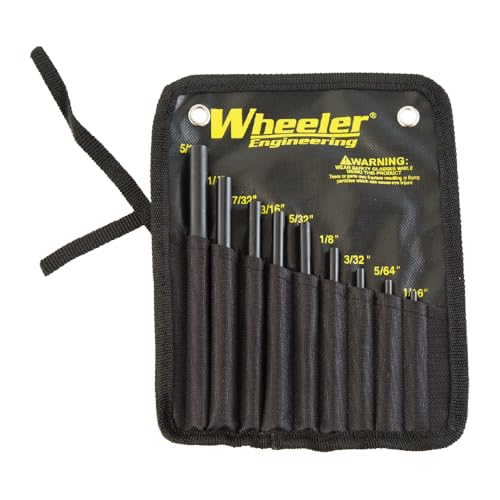 Wheeler Engineering Roll Pin Starter Punch Set for Gunsmithing - style: Roll Pin Starter Set