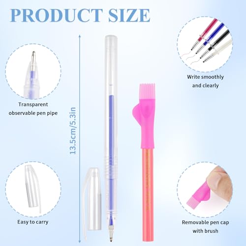 Tailors Chalk Kit with Fabric Markers, Erasable Pens and Fabric Pencils