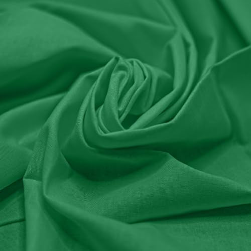 6 Pcs 18 x 21 Inches Cotton Fabric Precut Quilting Fabric Bundles Solid Colors Quilt Material for DIY Craft Sewing Embroidery (Green Yellow Red) - color: Green Yellow Red