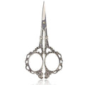 BIHRTC Vintage European Embroidery Sewing Shears for DIY Handmade Scissors