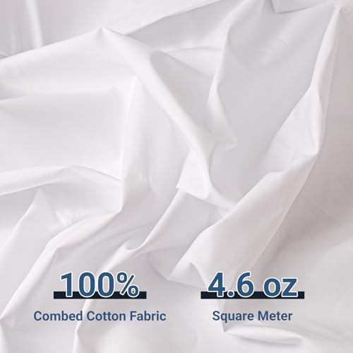 100% Combed Cotton Fabric by The Yard in Solid Color, Navy Fabric, 13 Options, for Quilting, Sewing, Crafts, Binding, Backing and Lining (Navy, 2/3 Yard pre Cut) - color: Navy, size: 2/3 yard pre cut