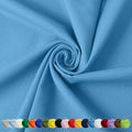 Cotton Fabric By The Yard 58 Inches Wide for Quilting, Sewing, Apparel, Embroidery, DIY Crafts(Blue, 5Y) - color: Blue, size: 5 Yards(58" x 180")