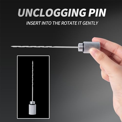 Punch Tool Set,Ventilator Needle,Draw Enhancer Tool Needle(Silver)