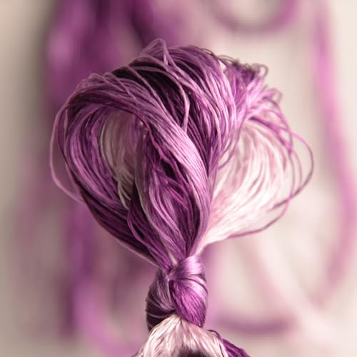 100% Mulberry Silk Embroidery Thread 8 Colors 110m Each (28) - color: 28