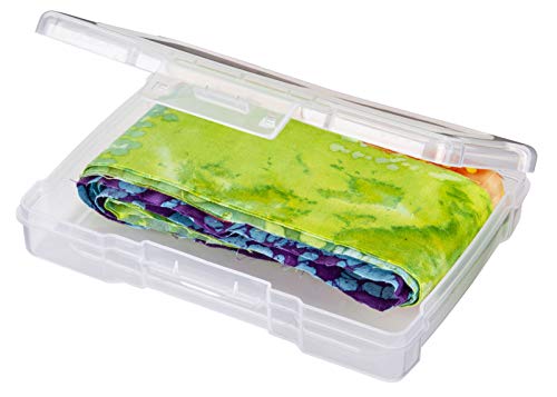 ArtBin 6946AB Photo & Craft Organizer 4" x 6" Box, [1] Plastic Storage Case, Clear - style: 1-Pack