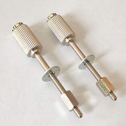 HONEYSEW 2pcs Embroidery Hoop Metal Long Adjusting Screws Compatible with Many Brother BabyLock Hoops XE4590001 - color: 2pcs Embroidery Hoop Screws