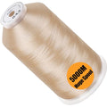 New brothread 5000M Huge Spool Embroidery Machine Thread - Beige - color: Beige-843