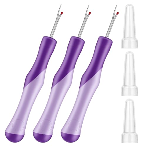 Seam Ripper, Needle and Thread Seam Rippers, Seam' Ripper and Thread Remover, Stitch Remover Unpicker Tool, for Hand Sewing, Crafts and Knitting Seam' Removers