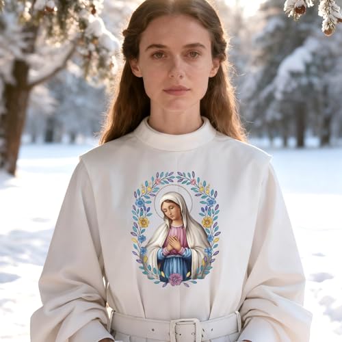 30 Pcs Catholic Guadalupe Dtf Transfers Ready to Press - color: Virgin Mary