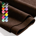Chocolate Brown 36" X 36" Felt Fabric Sheet - 1.6mm Thickness - color: Chocolate Brown, size: 36" x 36"