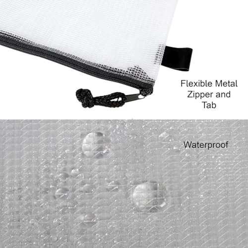 Pro Art Mesh & Vinyl Zipper Bag 23x31 - size: 23-inch x 31-inch Mesh Bag with Zipper