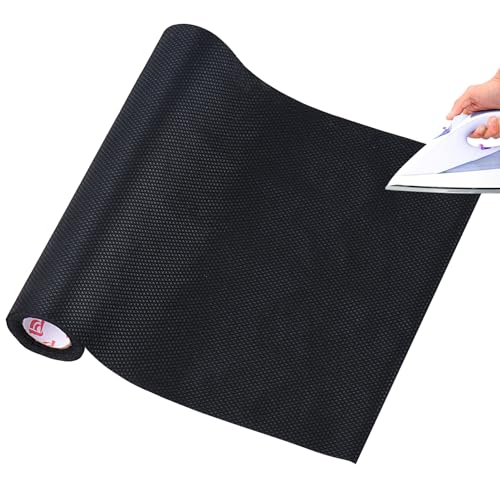 Simthread Fusible No Show Mesh Cut Away Stabilizer Black Color - color: Black