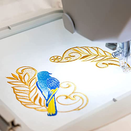 Tear Away Machine Embroidery Stabilizer Backing 8"x8" - 100 Precut Sheets - Medium Weight 1.8 oz - Fits 4x4 and 6x6 Hoops