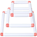 Janinka 3 Pcs Embroidery Hoop Cross Stitch Frames and Hoops, Red - color: Red