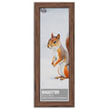 Rustic Walnut 5x15 Frame - Single Frame, 5 x 15 Poster Frame for Artwork, Puzzles, Photos and Movie Posters Picture Frames - size: 5" x 15"