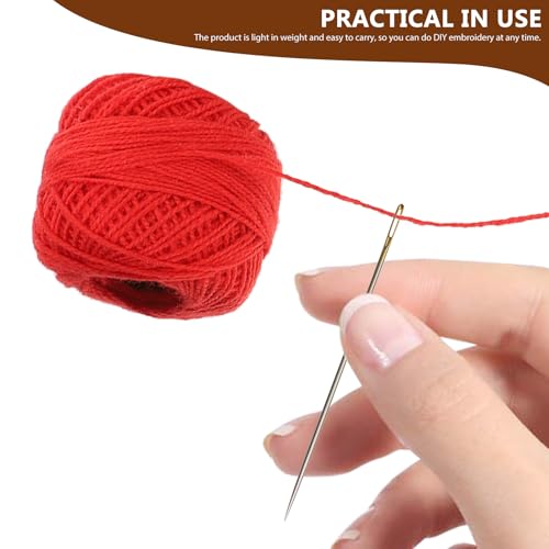 16 Color Embroidery Floss Cross Stitch Threads Stitch Line Friendship Bracelets Craft Floss for Crochet Hardanger Cross Needlepoint Hand Embroidery