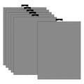 6 PCS 14 Count Plastic Mesh Canvas Sheets, 11x8.2 inch Plastic Cross Stitch Canvas for Cross Stitch, Embroidery, Knit,Crochet DIY Projects and Embroidery Making (Black) - color: Black