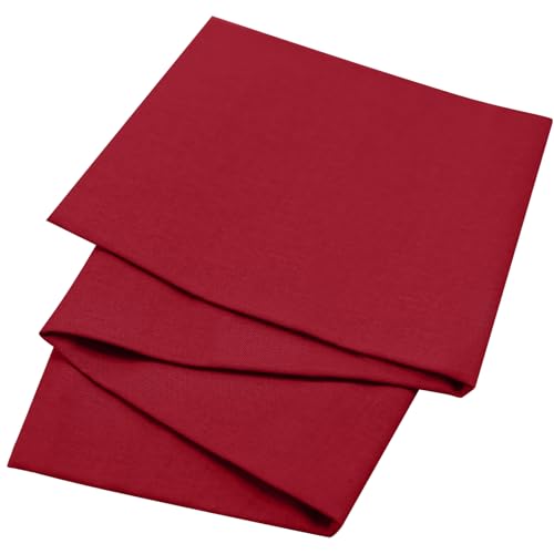 3 Pieces 18 x 21 Inches Cotton Fabric Precut Quilting Fabric Bundles Solid Colors Layer Cakes Quilt Material for DIY Craft Sewing Embroidery (Burgundy) - color: Burgundy