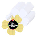 Hygloss Sticky Flower Craft Boards - 24 Pack 5.5-Inch Self Stick Collage Boards for Kids - Peel & Stick Mounting Boards for Art Projects, School Crafts, Classrooms, and DIY Displays - size: 24-Pcs, style: Flower 5.5"