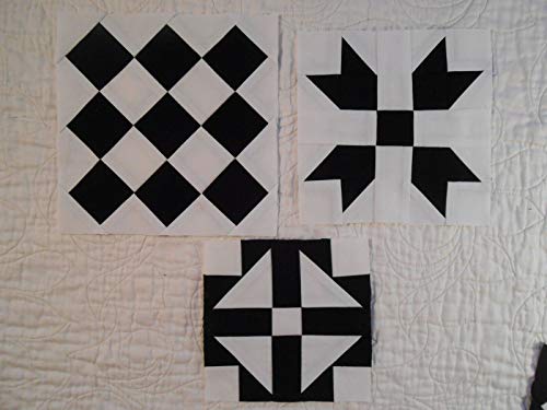 Quilting Fabric by The Yard for Sewing Width 64 inch， 1 Yard Black - color: Black, size: 1 yard