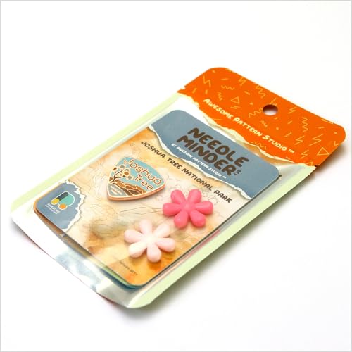 Awesome Pattern Studio National Parks Needle Minder Set (Joshua Tree Classic Design - Set #2) - size: Joshua Tree Classic Design - SET #1