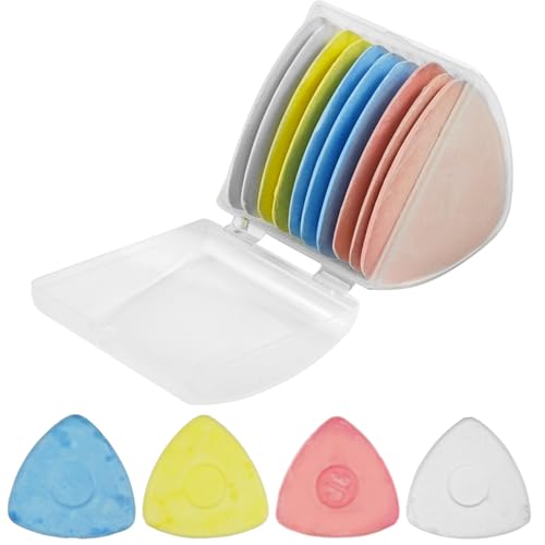 10Pcs Triangle Tailors Chalk,Tailor's Sewing Fabric Chalk - color: 10 pack