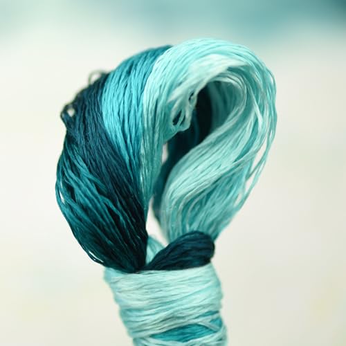 Natural 100% Mulberry Handmade Embroidery Silk Thread Silk Floss (94) - color: 94