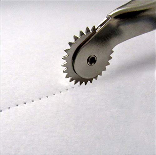 Sewing tracing Wheel for Sewing Patterns, Wood and Stainless Steel Pounce Wheel, Perforation Cutter, Tracing Wheel Sewing, Rotary Perforator, Pounce Wheels, 2 Pack (2 Pack Made in Taiwan) - size: 2 Pack made in Taiwan
