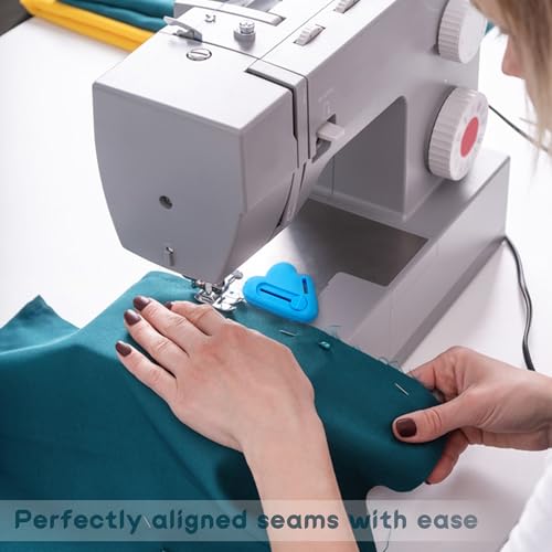 BlingKingdom 2pcs Magnetic Seam Guides for Sewing Machine, and Seam Ripper