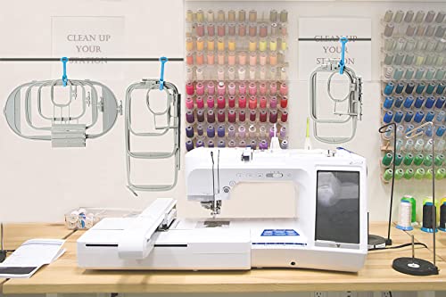 New brothread Embroidery Machine Hoop 3 in 1 Set - SA431+SA432+SA434 - size: 1"×2.5"+4"×4"+4"×6.75" - SA431+SA432+SA434 Set