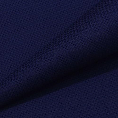 Aida Cloth 11 Count Cross Stitch Fabric,19×28inch (11CT,Navy) - color: Navy, size: 11CT