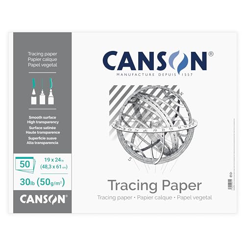 Canson Tracing Paper Tracing Paper Pad, 19x24 in - size: 19x24 inch