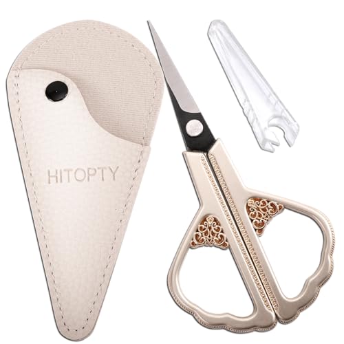 Small Craft Scissors, Little Sewing Shears - color: Champagne