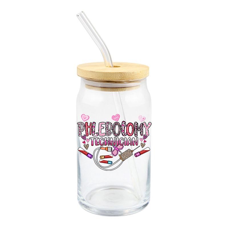 10 Pcs Nurse UV DTF Cup Wrap Nurse Daily UV DTF Decals Waterproof Hospital Personalized Uvdtf Cup Wraps Nurse Gifts Cup Decals for Glass Ready to Press - style: D012